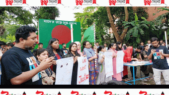 শিক্ষার্থী হ’ত্যা’র প্রতিবাদে মাঠে সুনামগঞ্জের সংস্কৃতি কর্মীরা