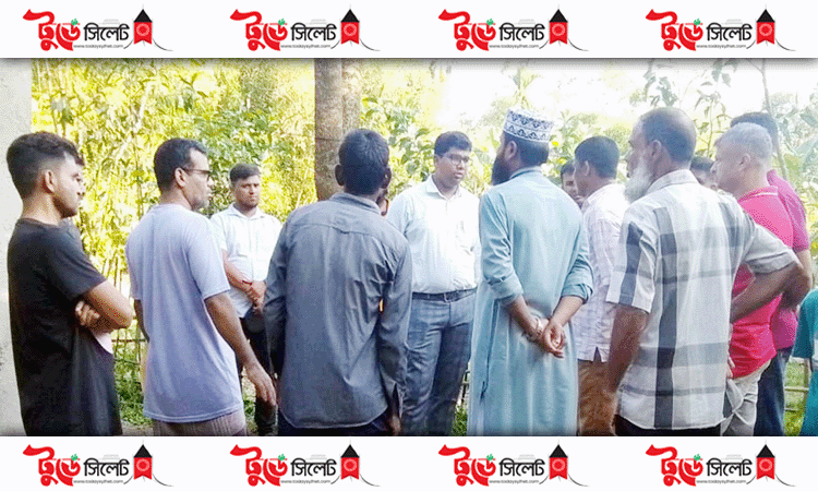 কমলগঞ্জে রাস্তা দখলমুক্ত করতে এলাকাবাসীর অভিযোগ