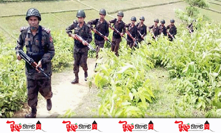 সিলেট সীমান্তগুলোতে বেড়েছে বিজিবির তৎপরতা