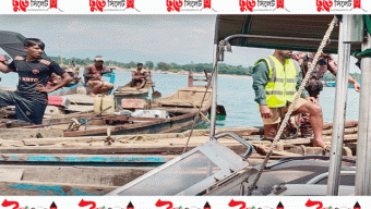 জাদুকাটা নদীতে যৌথ বাহিনীর অভিযান: সেইভ মেশিন জব্দ