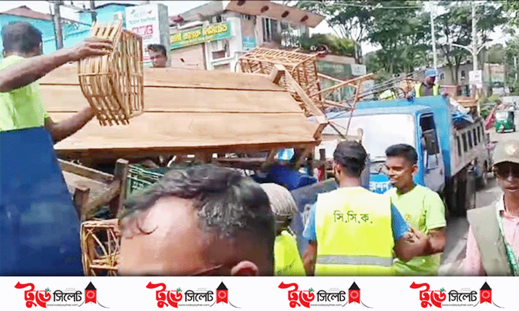 নগরী অবৈধ দখলমুক্ত করতে সিসিকের অভিযান