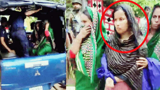 মন্দিরে ঢুকে শিশুদের মারধরের অভিযোগে তরুণী গ্রেপ্তার