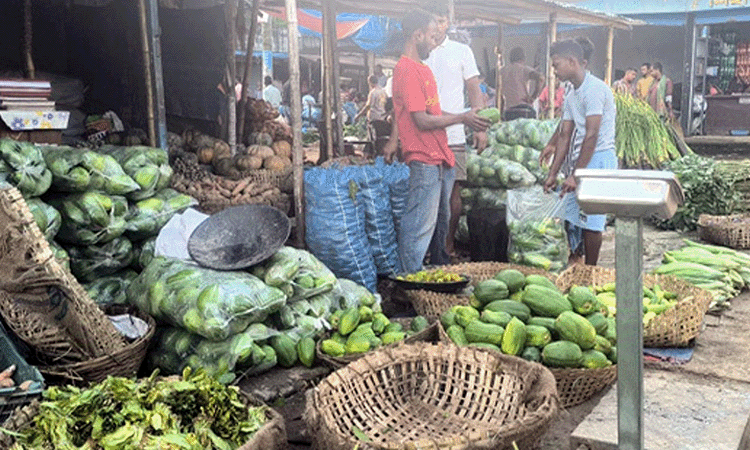 বৃদ্ধি পাচ্ছে সুনামগঞ্জে সবজির দাম