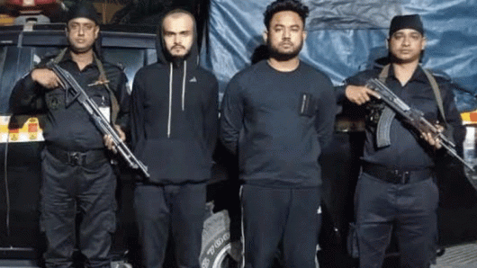 সিলেটে মাস্ক পরে মিছিলকারী ছাত্রলীগের দুই নেতা আটক