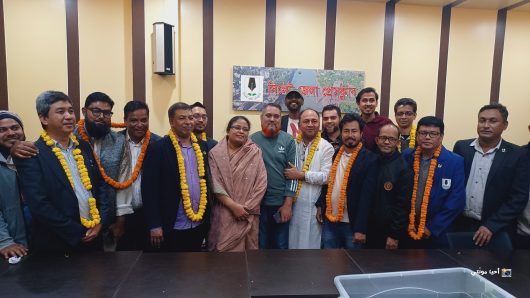 দুই উদ্দিনের নেতৃত্বে সিলেট জেলা প্রেসক্লাব